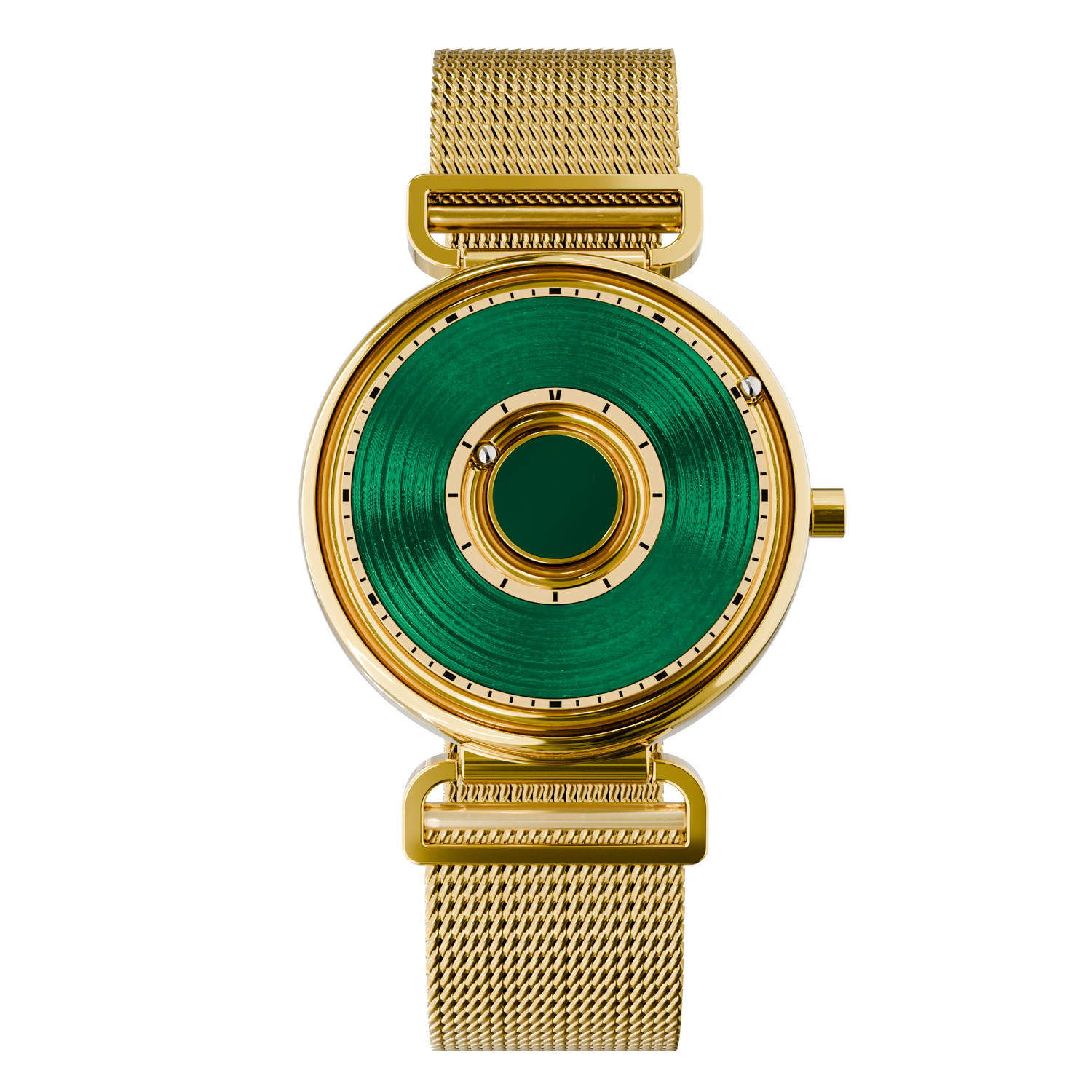 Bella Gold Green mesh gold