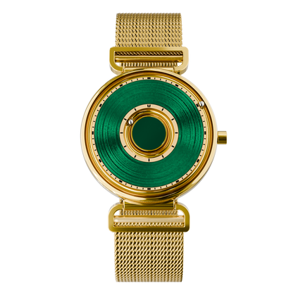 Bella Gold Green mesh gold