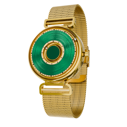 Bella Gold Green mesh gold