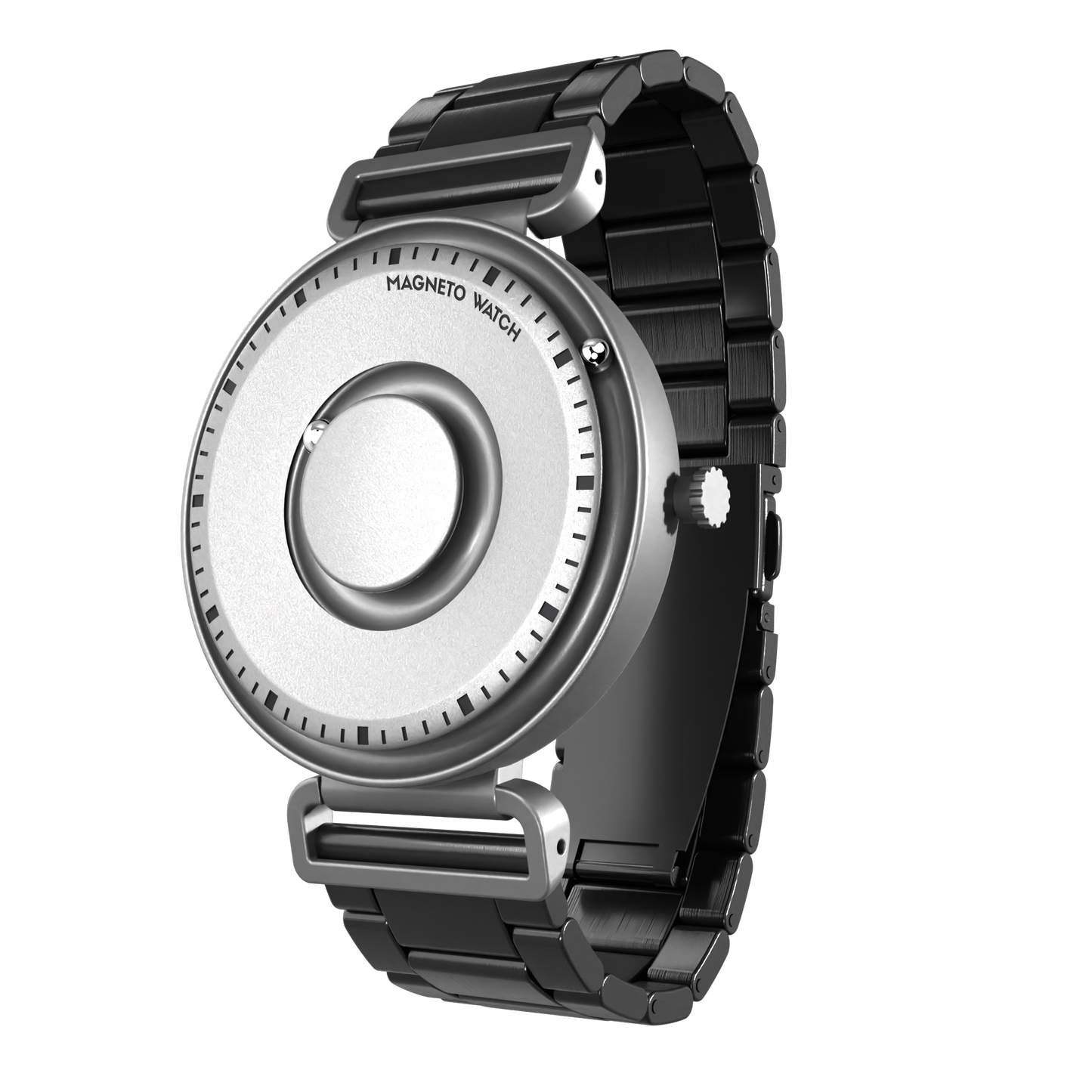 Fusion Silver steel black