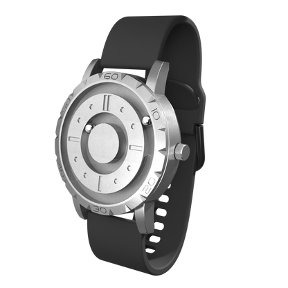 Komet Silver silicone black