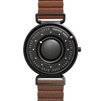 Primus Black synthetic leather magnetic brown