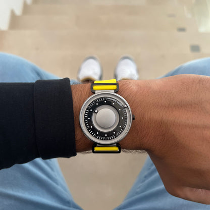 Magneto Watch - Primus Titan Silikon Gelb - Lifestyle