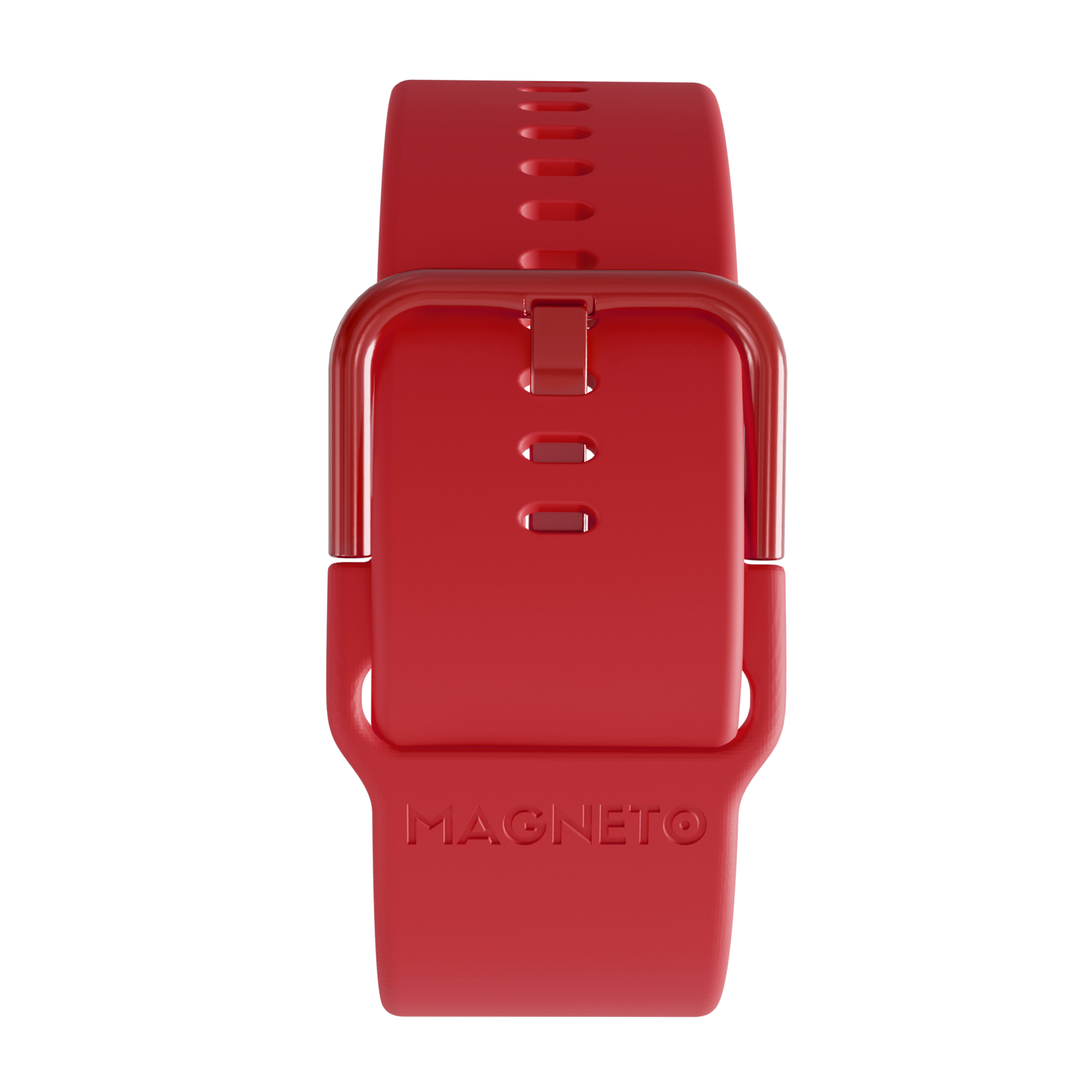 Magneto-Watch-Silikon-Rot-Front