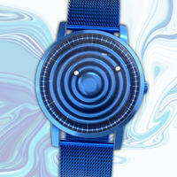 Wave Blue (with glass)