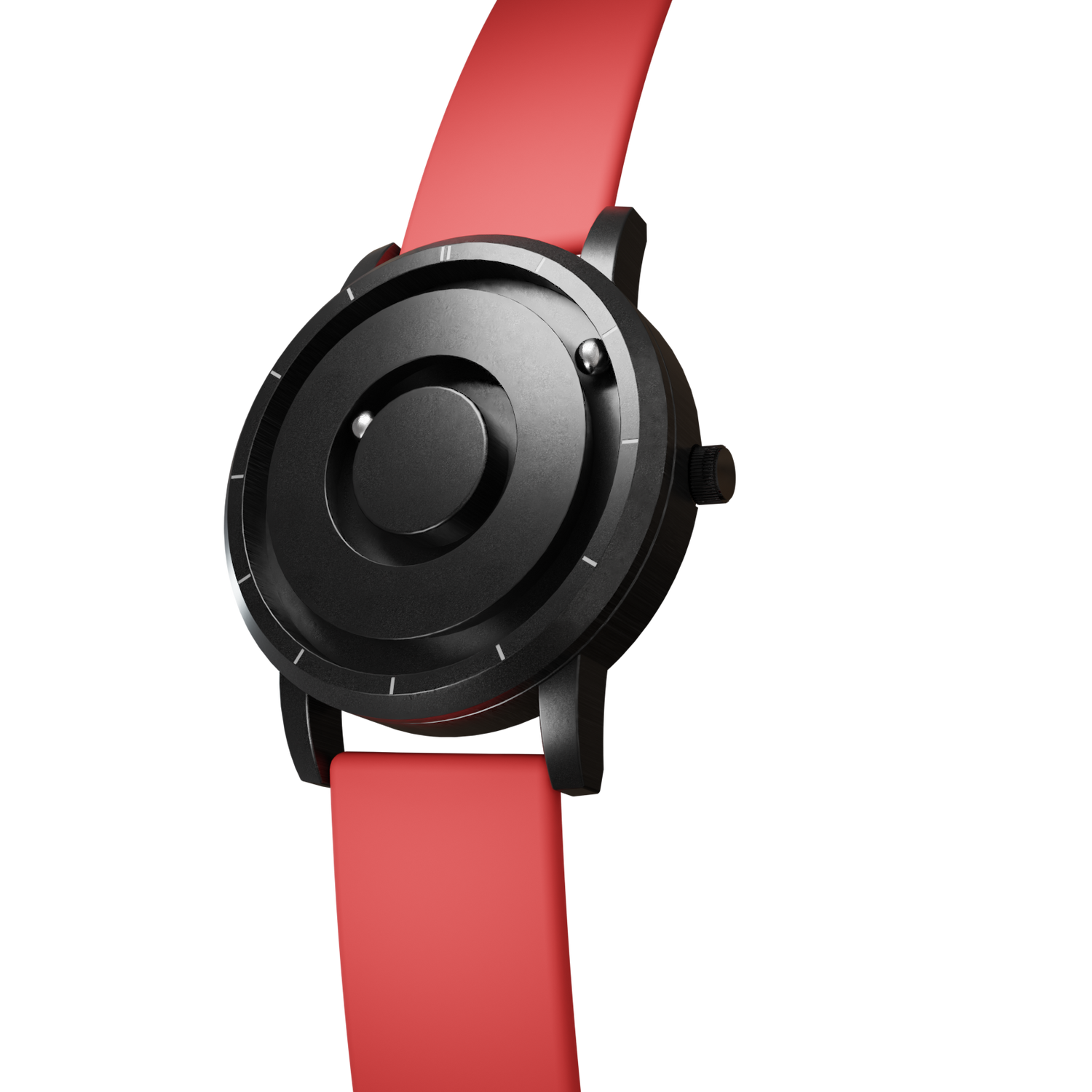 Magneto-Watch-Jupiter-Black-Silikon-Rot-Side