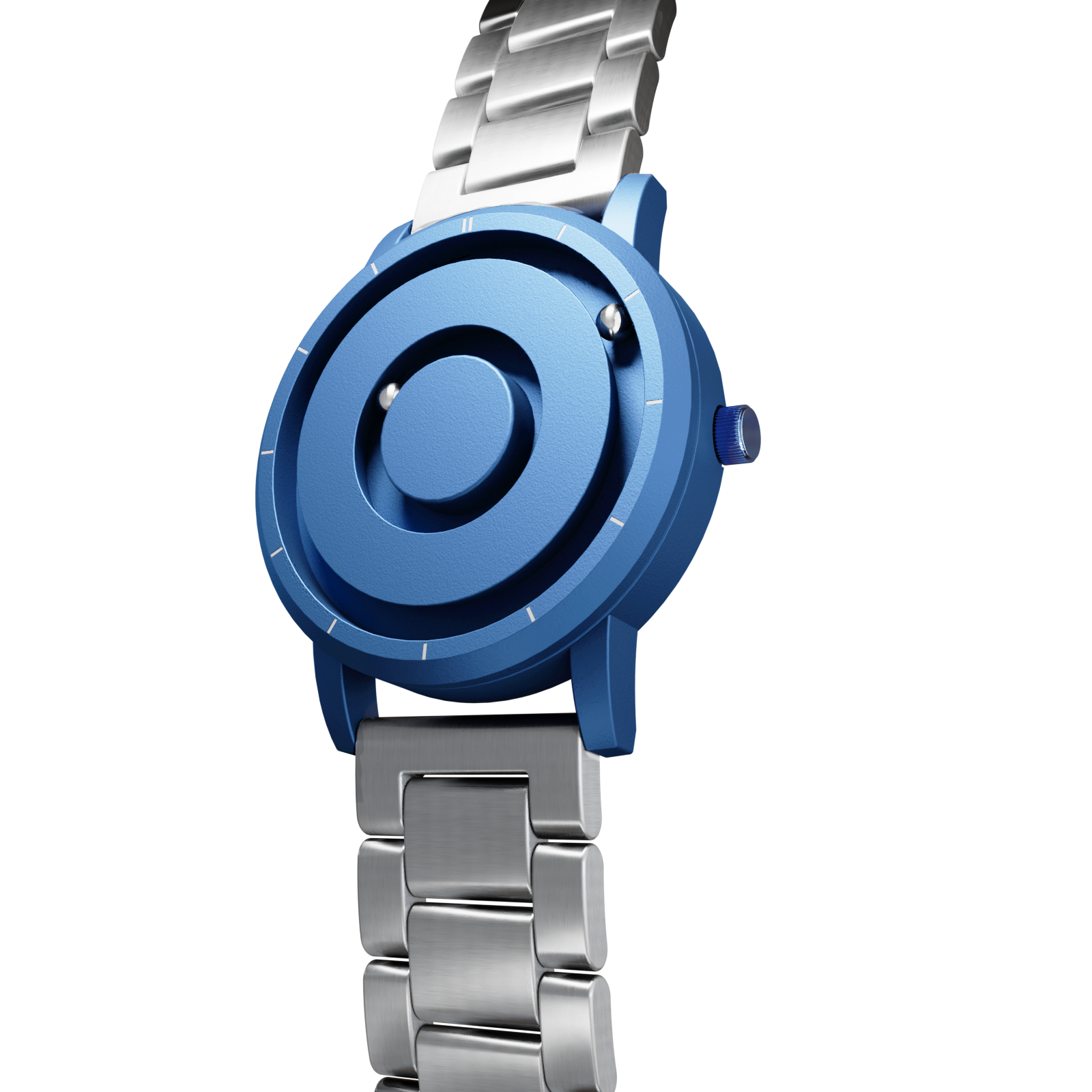 Magneto-Watch-Jupiter-Blue-Edelstahl-Silber-Side