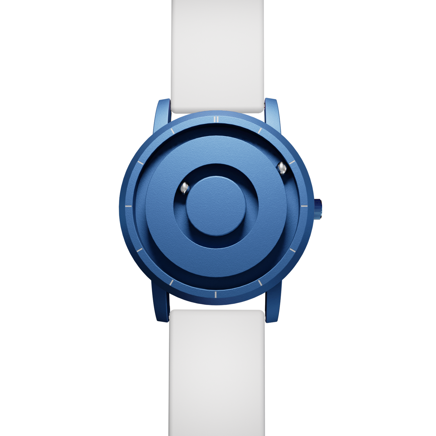 Magneto-Watch-Jupiter-Blue-Silikon-Weiss-Front
