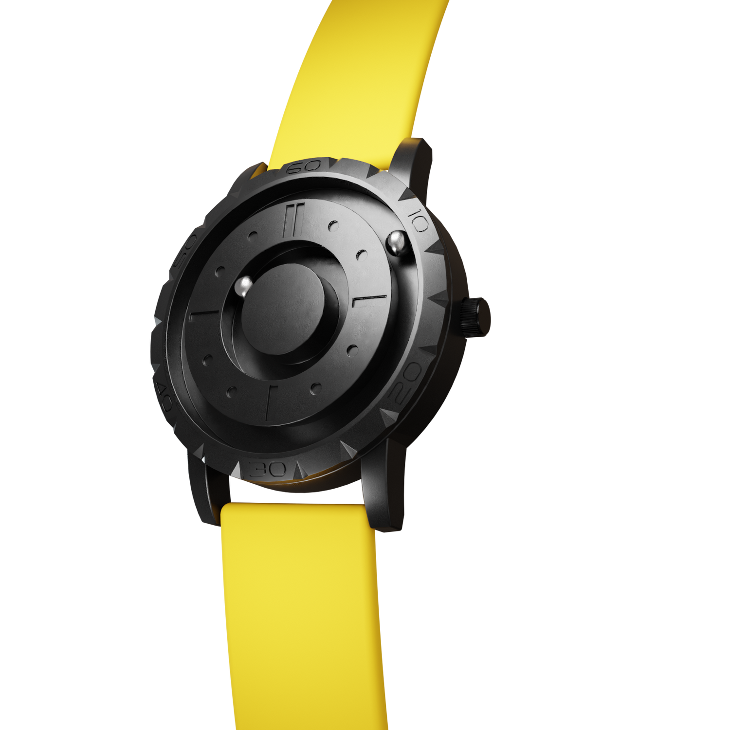 Magneto-Watch-Komet-Black-Silikon-Gelb-Side