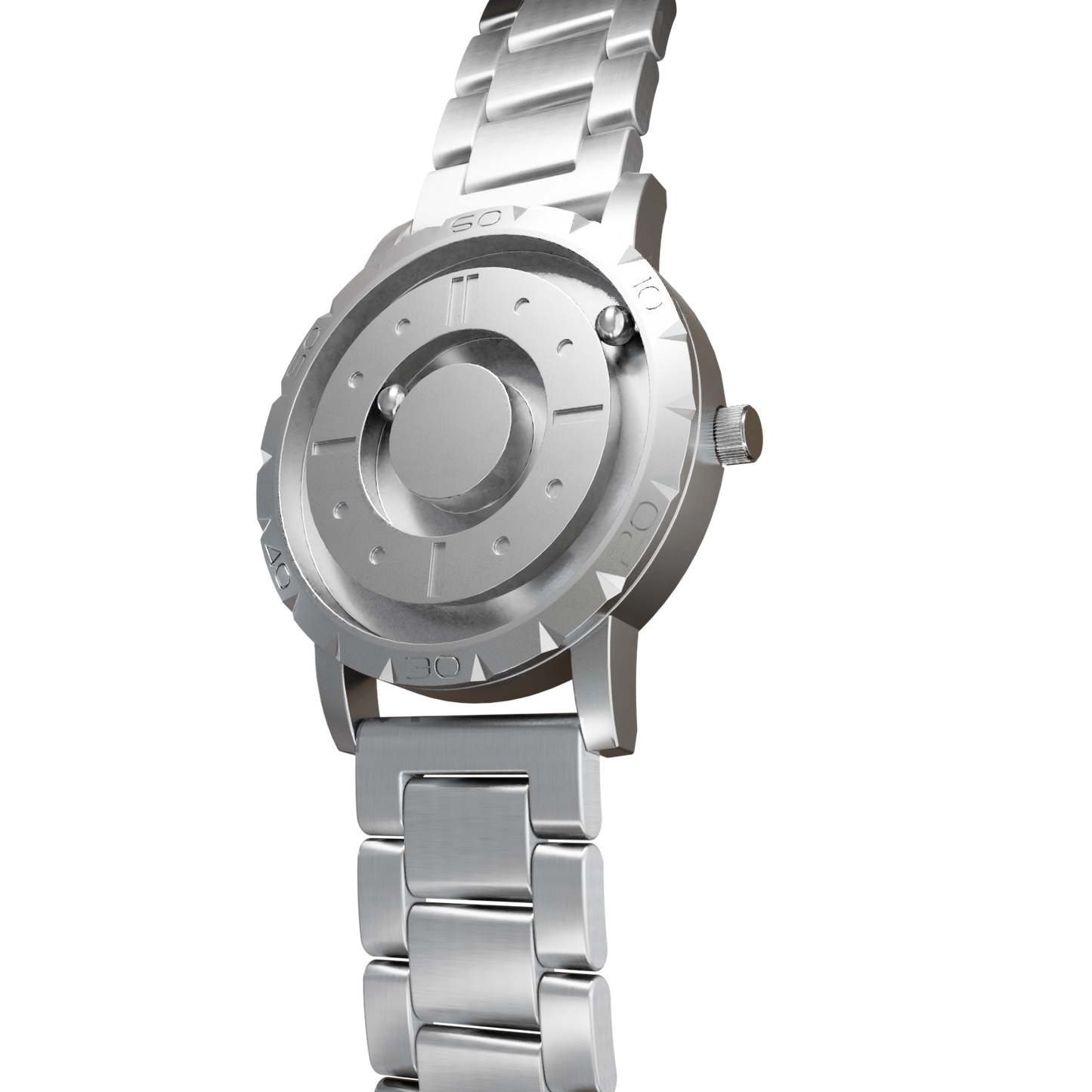 Magneto-Watch-Komet-Silver-Edelstahl-Silber-Side