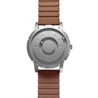Komet Silver synthetic leather magnetic brown