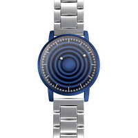 MAGNETO Wave Blue Cuero Magnético Marron Reloj de Pulsera